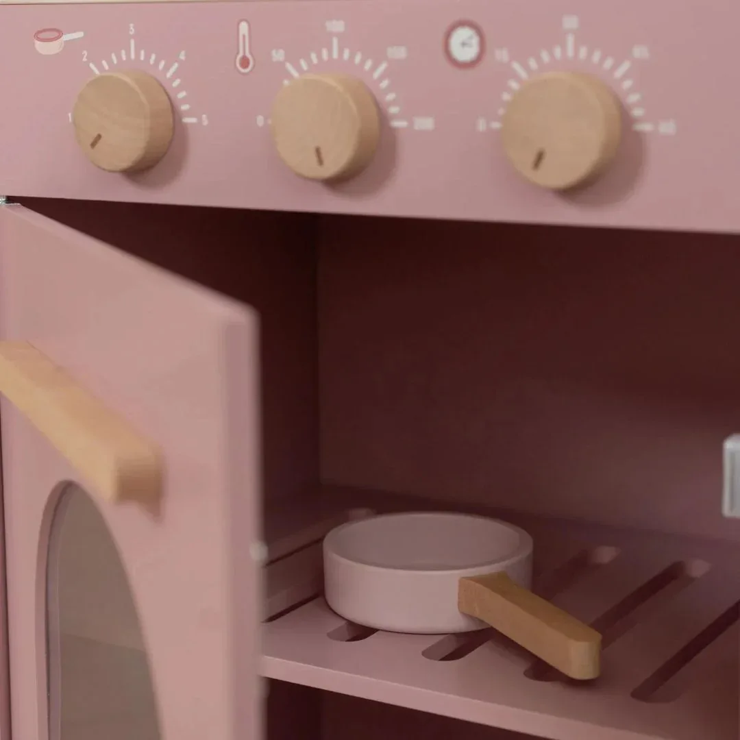 Little Dutch® Wooden Play Kitchen Pink - Image 7
