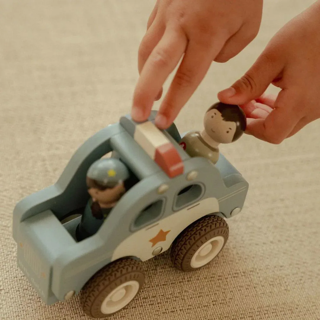 Little Dutch® Wooden Police Car - Image 5