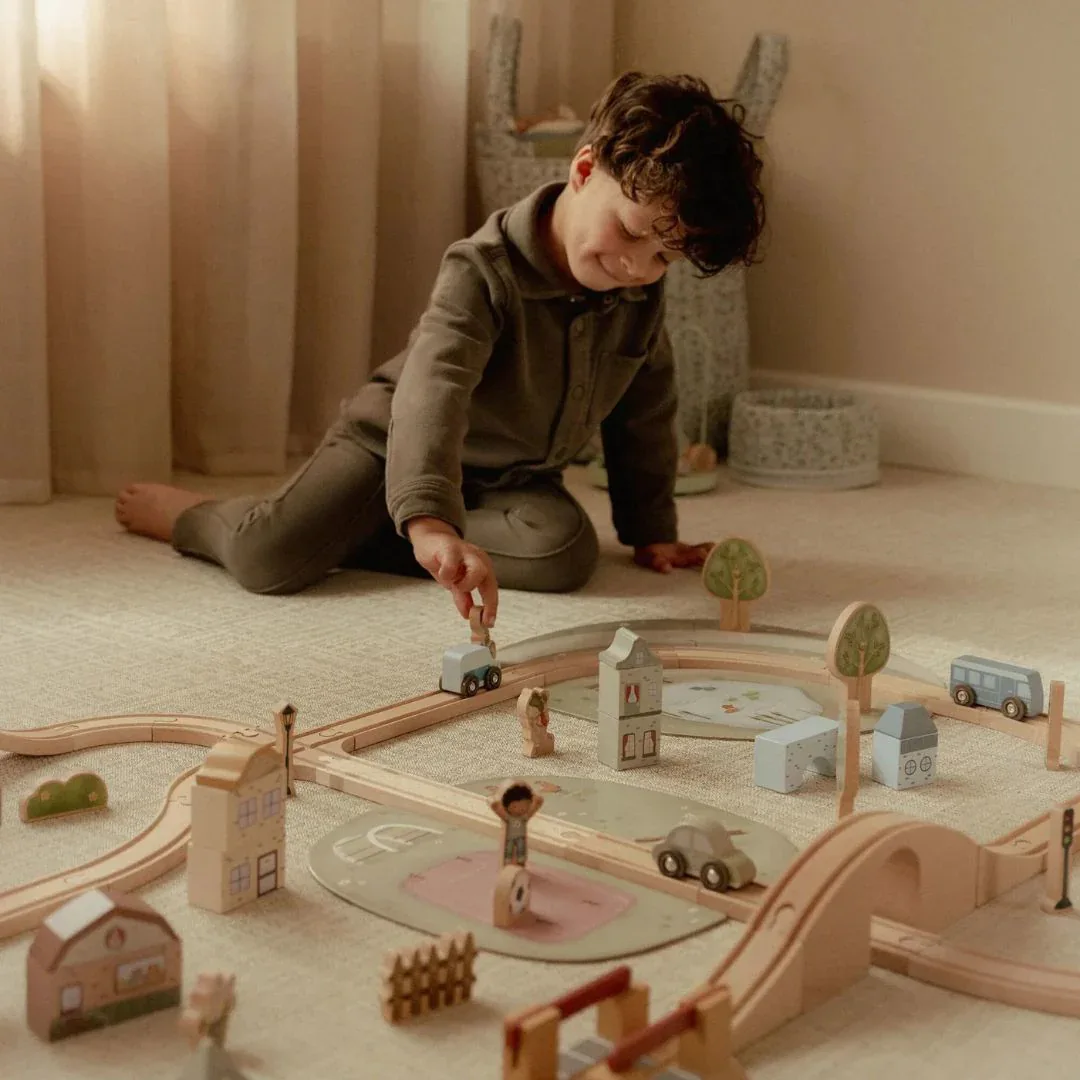 Little Dutch® Wooden Railway Set XL - Image 5