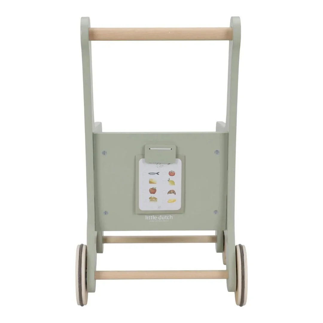 Little Dutch® Wooden Shopping Cart - Image 2