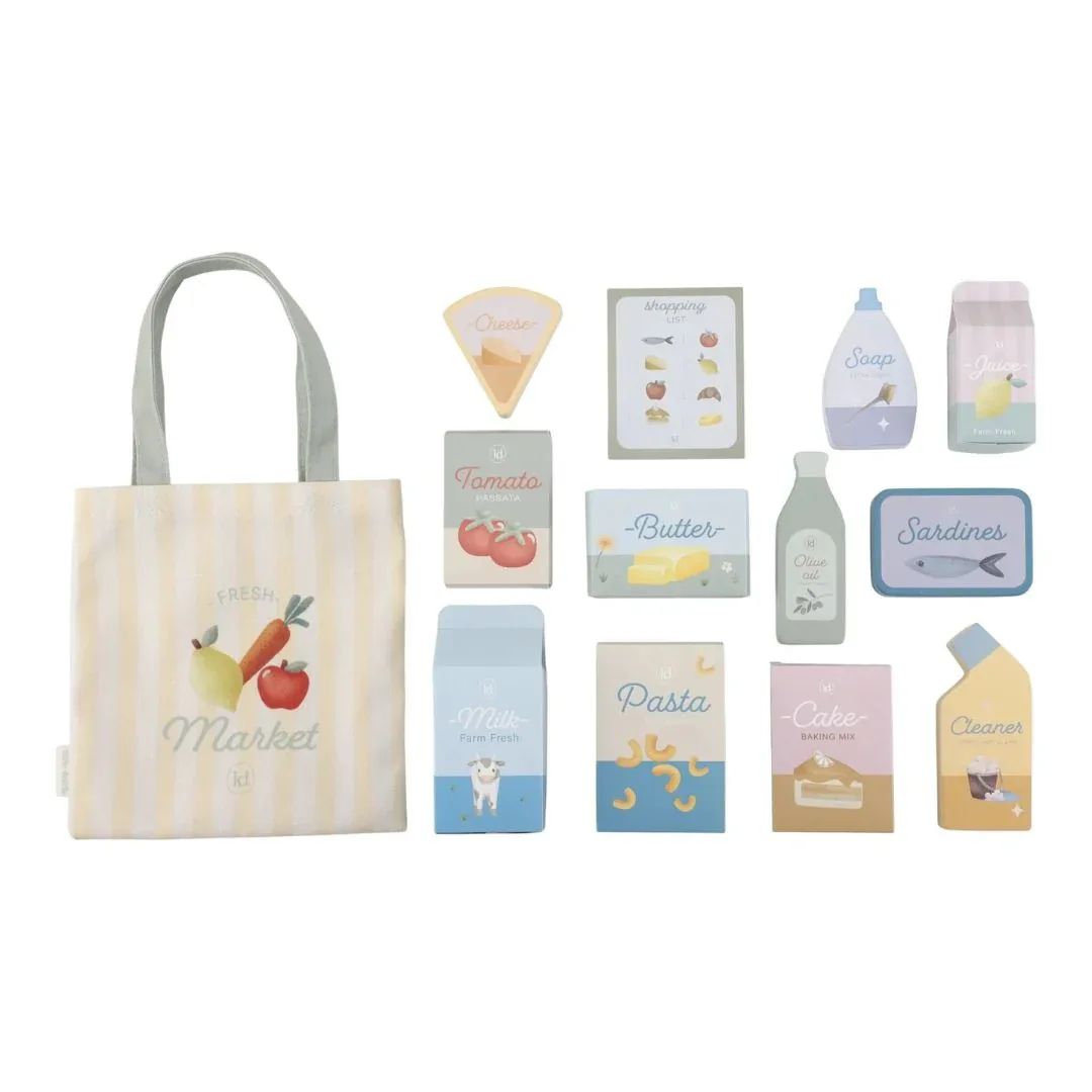 Little Dutch® Wooden Shopping Cart - Image 3
