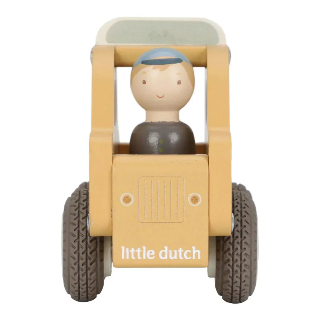 Little Dutch® Wooden Taxi - Image 2
