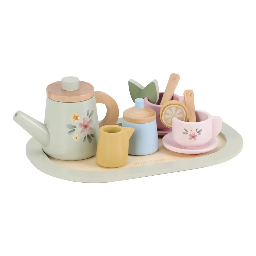 Little Dutch® Wooden tea set Essential - Image 2