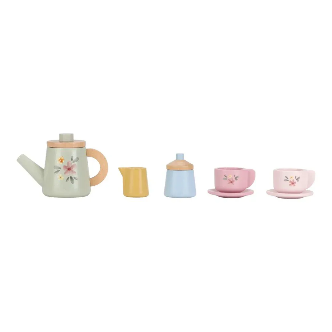 Little Dutch® Wooden tea set Essential - Image 3