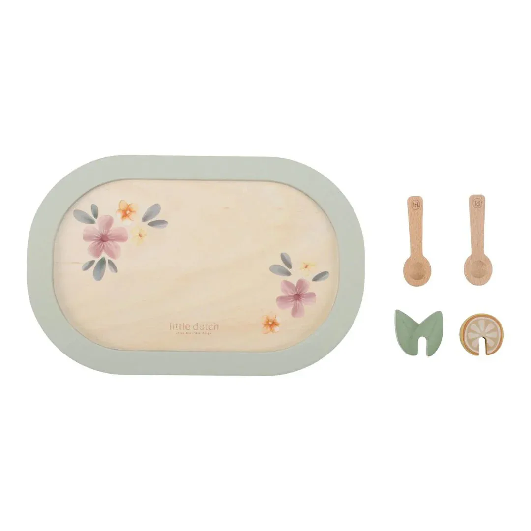 Little Dutch® Wooden tea set Essential - Image 4