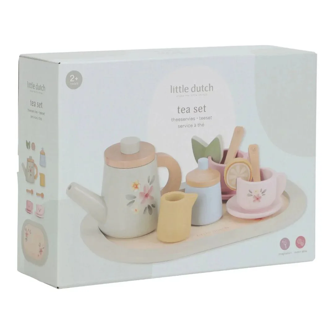 Little Dutch® Wooden tea set Essential - Image 5