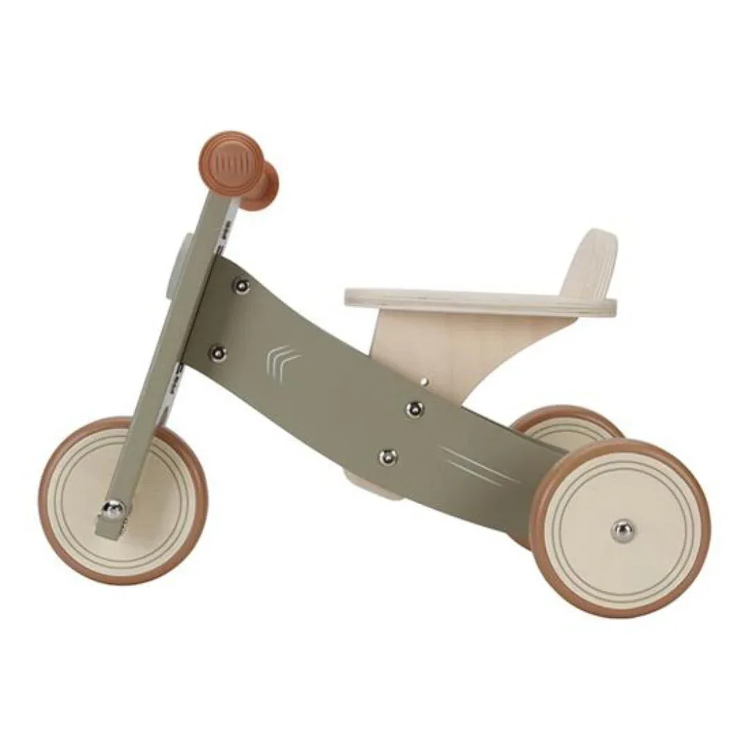 Little Dutch® Wooden tricycle Olive (1-3Y) - Image 4