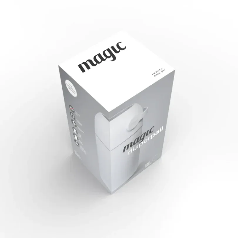 Magic® Diaper pail Majestic - White - Image 4