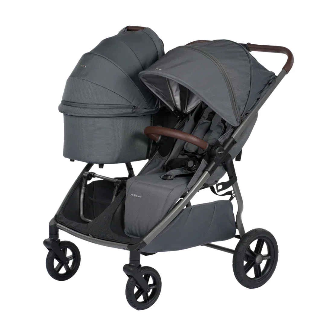 MAST® Stroller TWIN X Glacier Lake - Image 2
