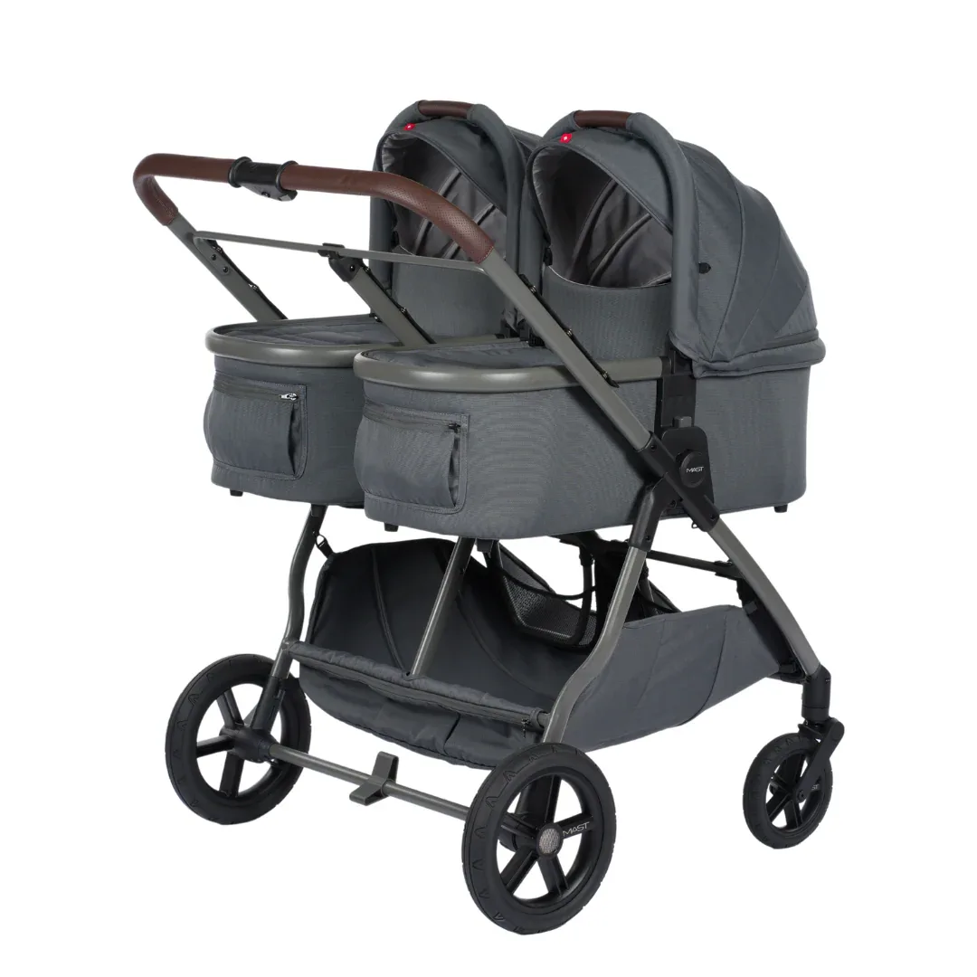 MAST® Stroller TWIN X Glacier Lake - Image 3