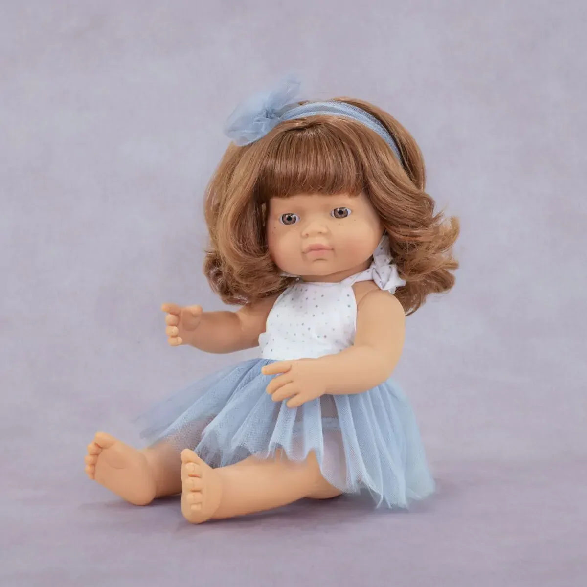 Miniland® Baby doll Caucasian Redhead Girl 38cm My Friends & Me - Image 3