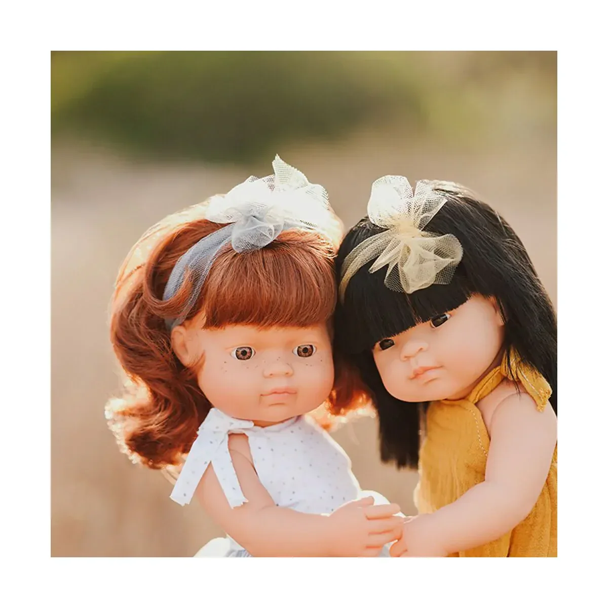 Miniland® Baby doll Caucasian Redhead Girl 38cm My Friends & Me - Image 7