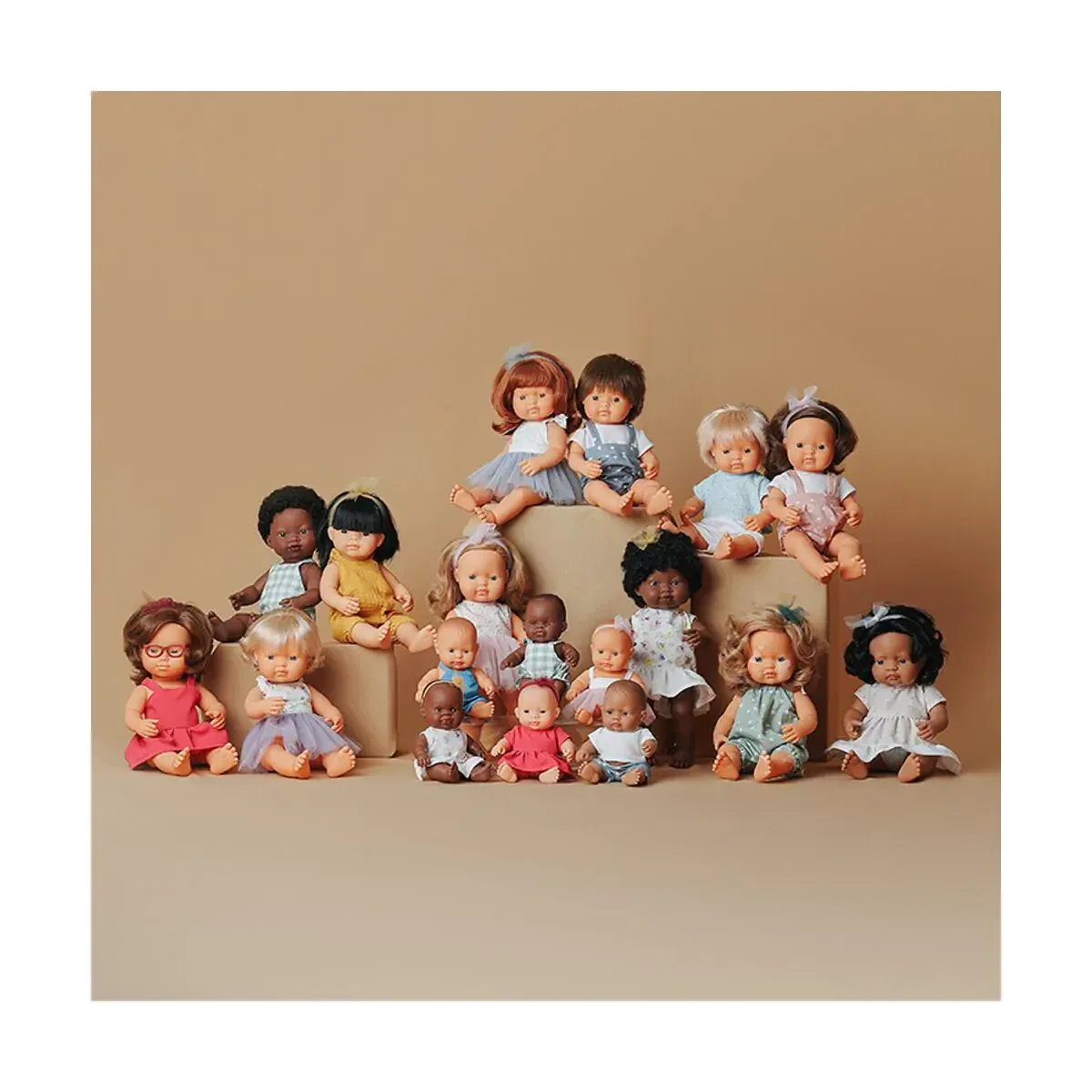 Miniland® Baby doll Caucasian Redhead Girl 38cm My Friends & Me - Image 8