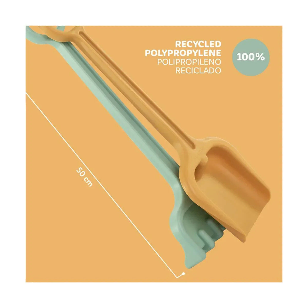 Miniland® ECO Spade & Rake Set Cool Super - Image 4