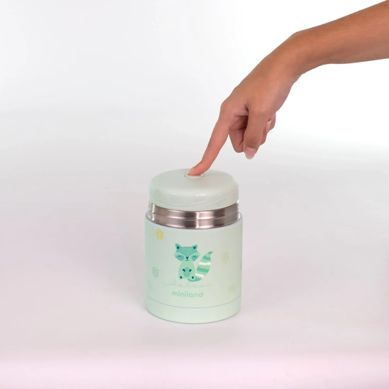 Miniland® Food Thermos Mint 600ml - Image 3