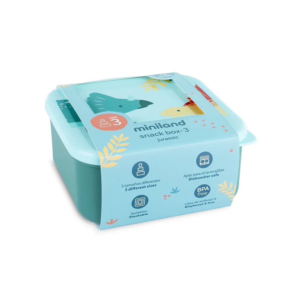 Miniland® Lunch boxes Jurassic - Image 2