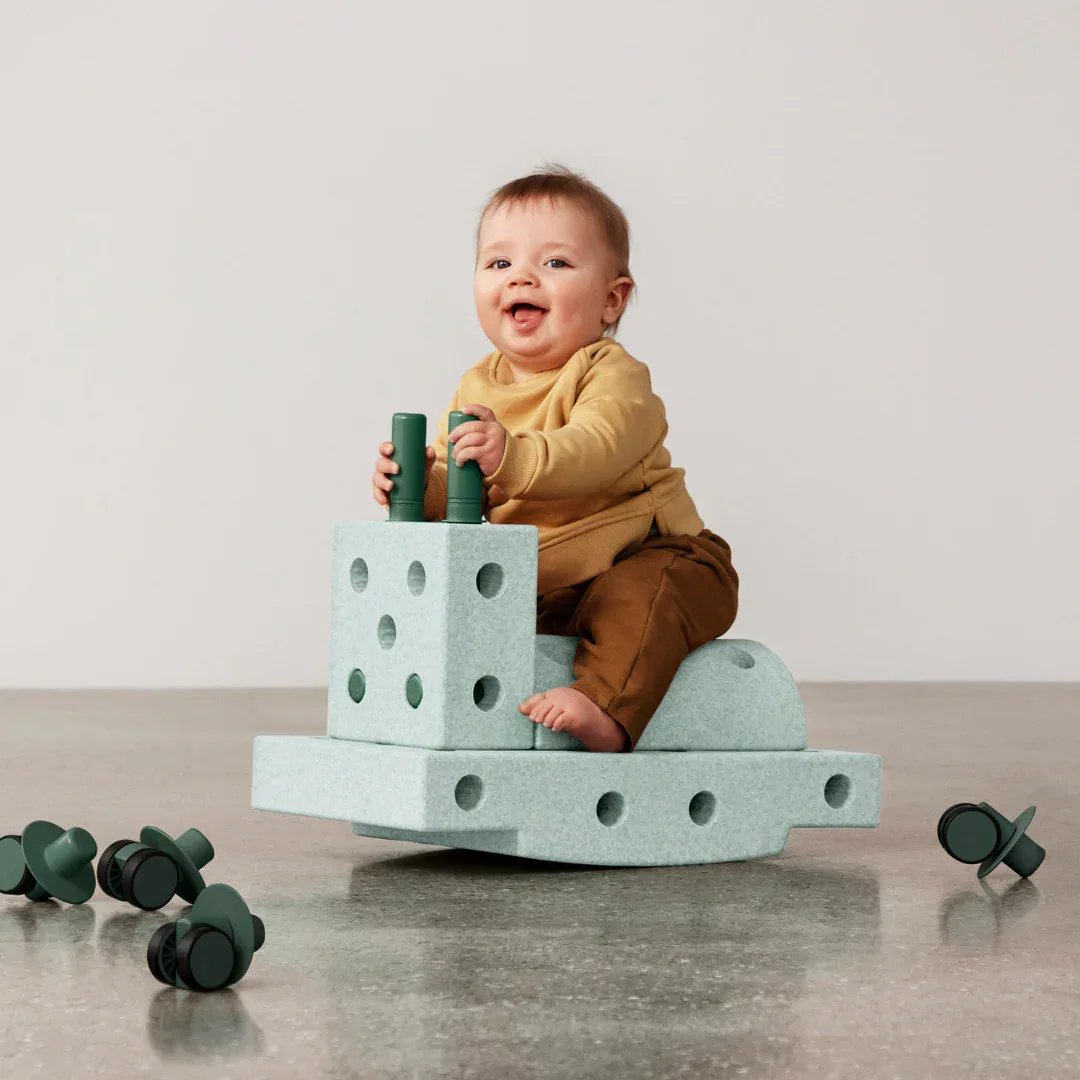 Modu® Curiosity Set - Ocean Mint / Forest Green - Image 4