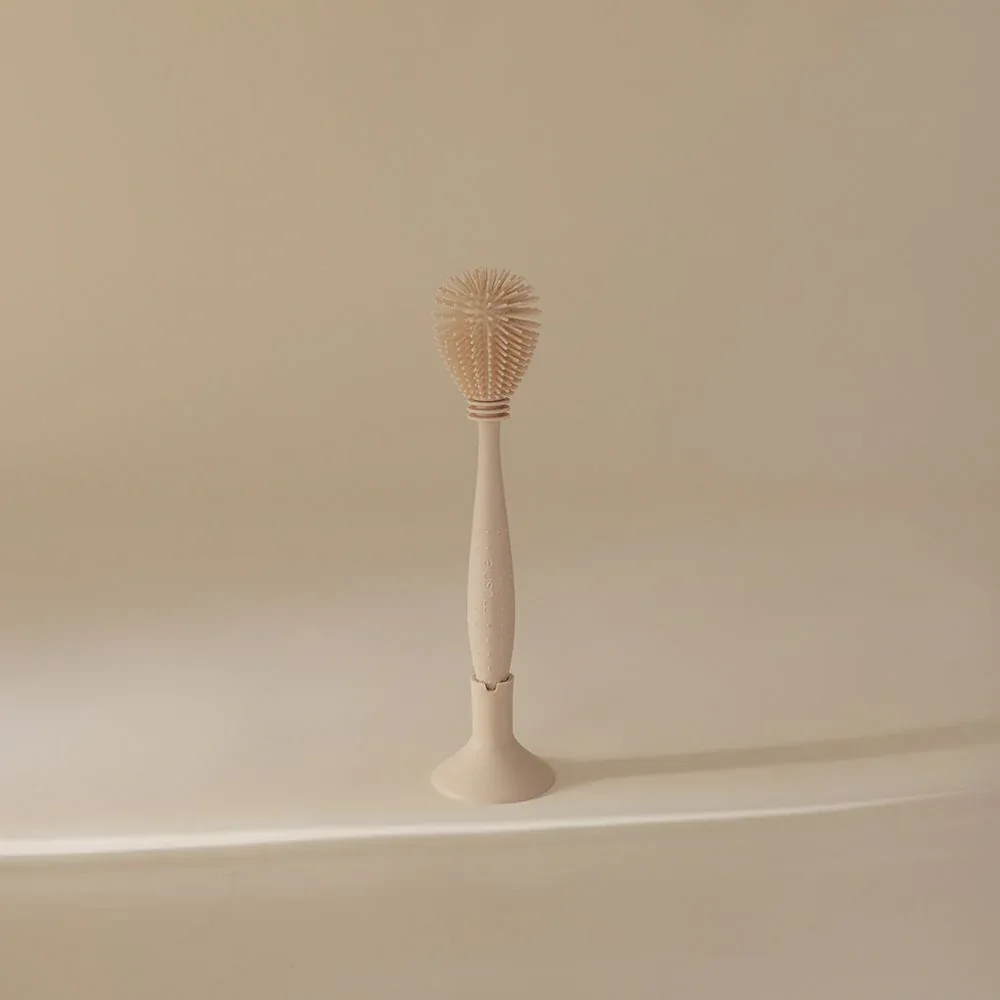Mushie® Baby Bottle Brush Shifting Sand - Image 2