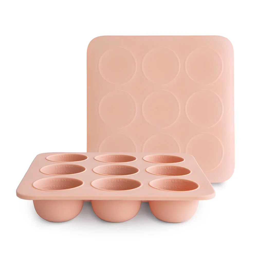 Mushie® Baby Food Freezer Tray Blush