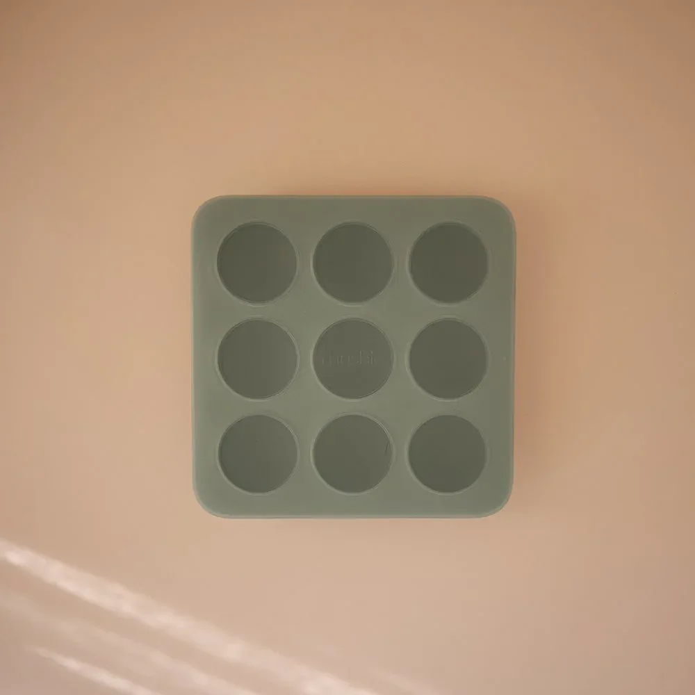 Mushie® Baby Food Freezer Tray​ Cambridge Blue - Image 2
