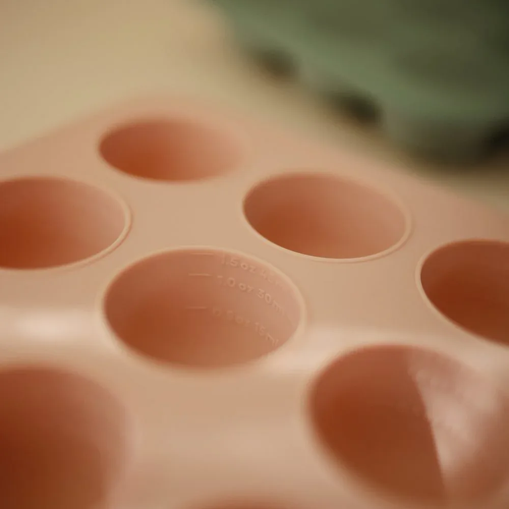 Mushie® Baby Food Freezer Tray​ Cambridge Blue - Image 5