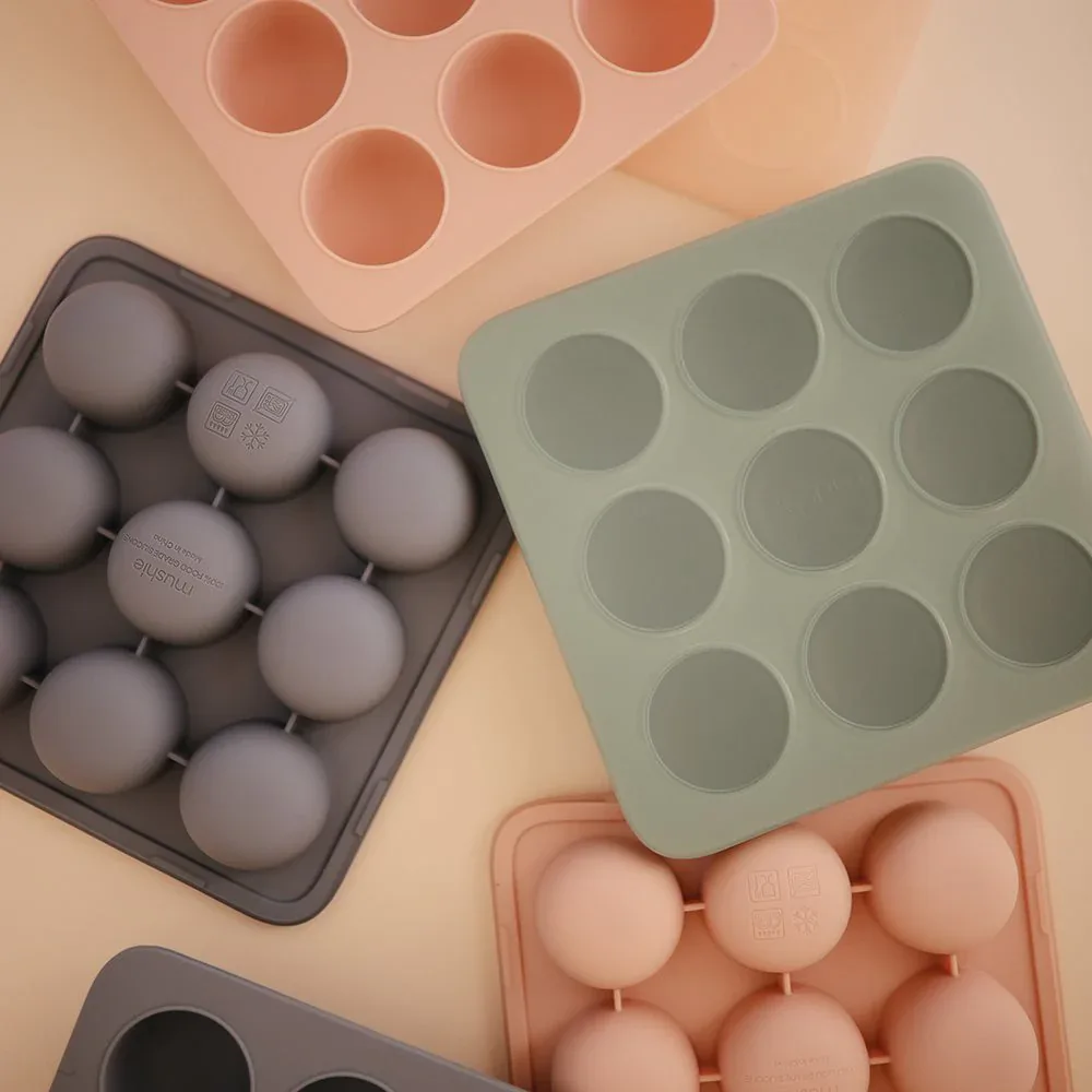 Mushie® Baby Food Freezer Tray​ Cambridge Blue - Image 6