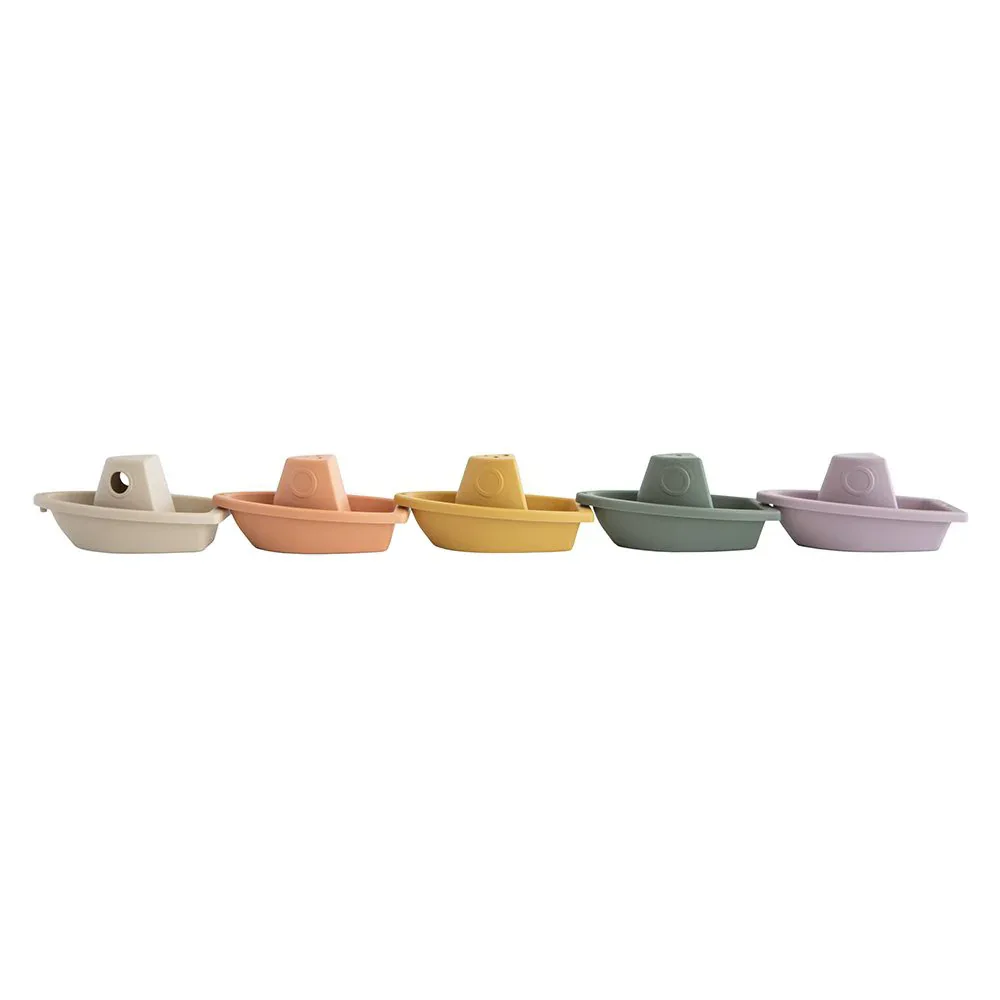 Mushie® Bath Boats Rustic - Image 2