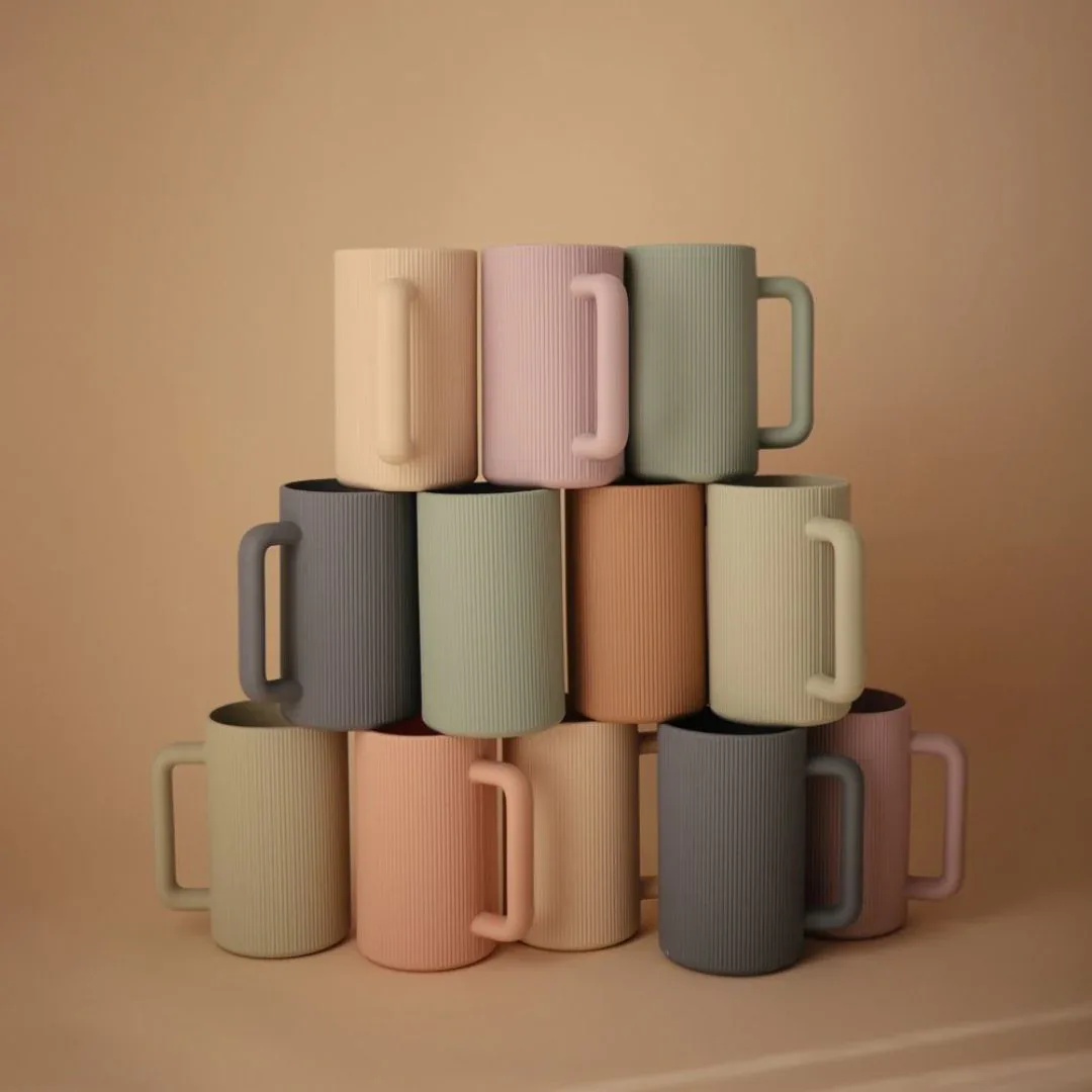 Mushie® Bath jug Cambridge Blue - Image 3