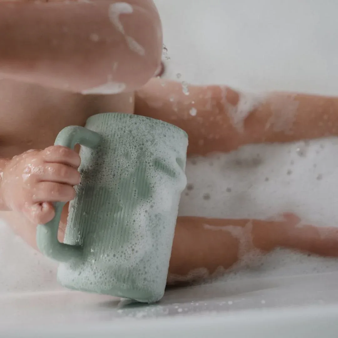 Mushie® Bath jug Cambridge Blue - Image 4