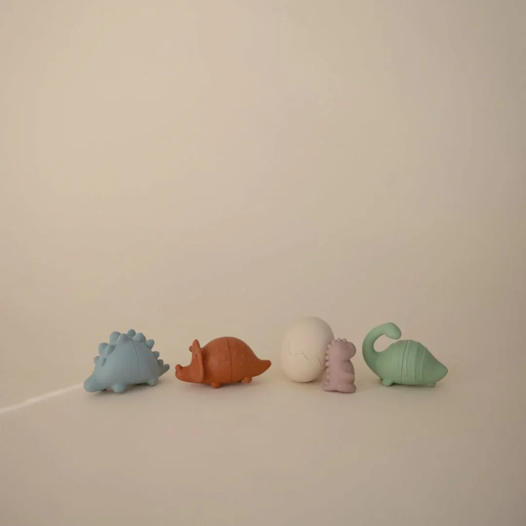 Mushie® Bath Play Set Dino - Image 2