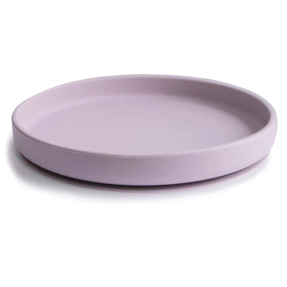 Mushie® Classic Silicone Plate - Soft Lilac - Image 2