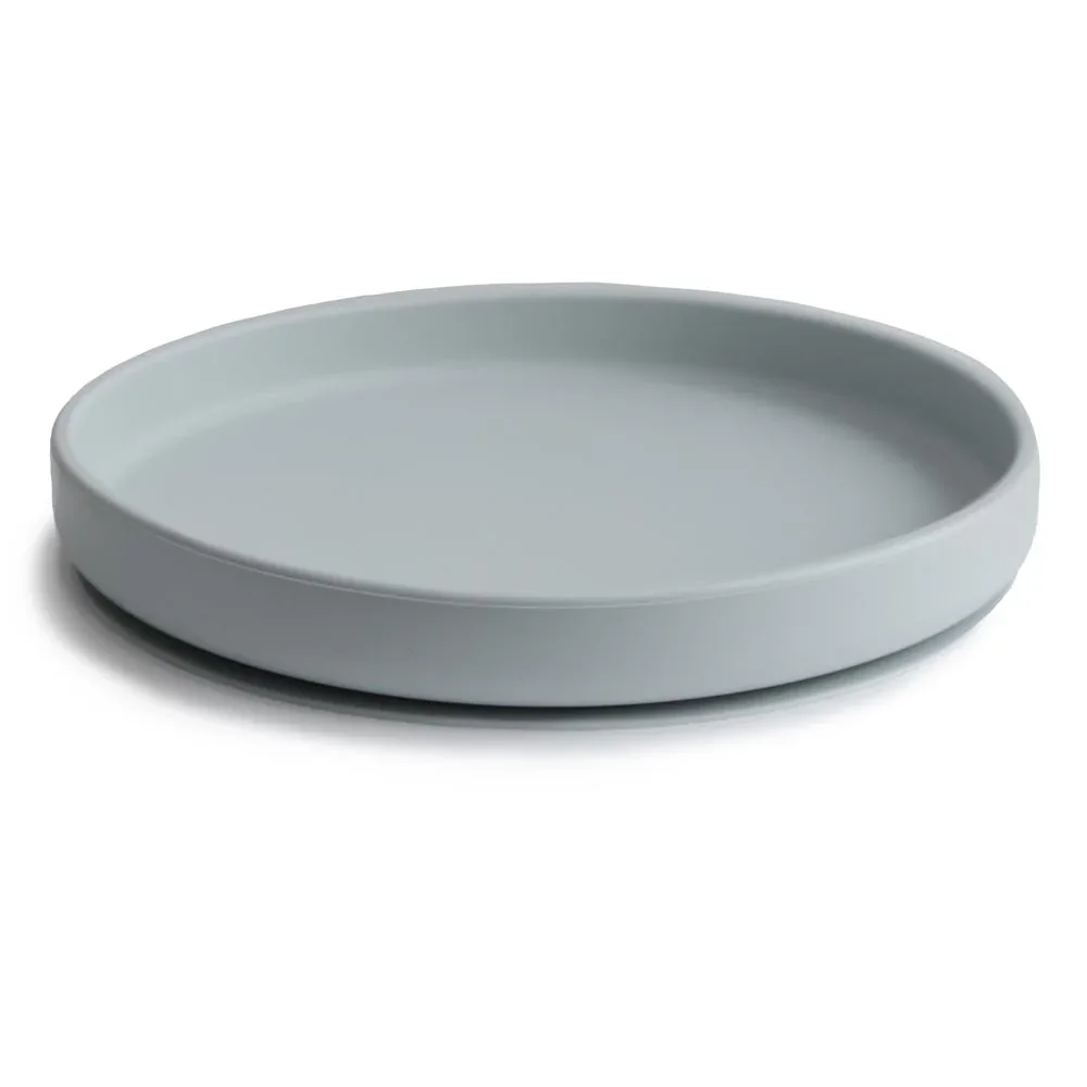 Mushie® Classic Silicone Plate - Stone - Image 2