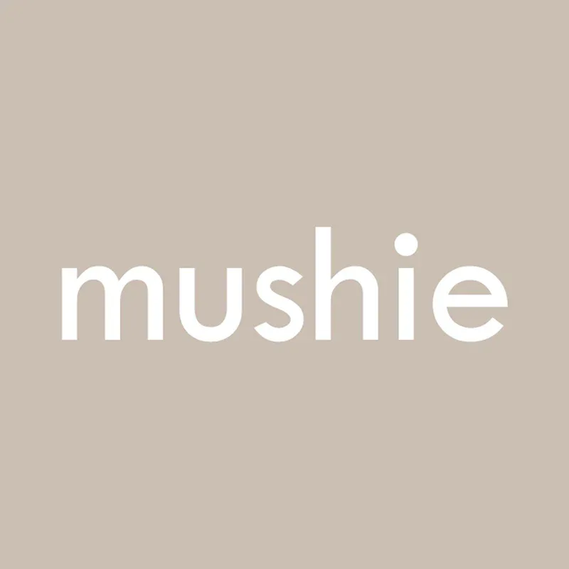 Mushie® Cradle Cap Brush-2 pack​ ​Natural/Cambridge Blue - Image 6