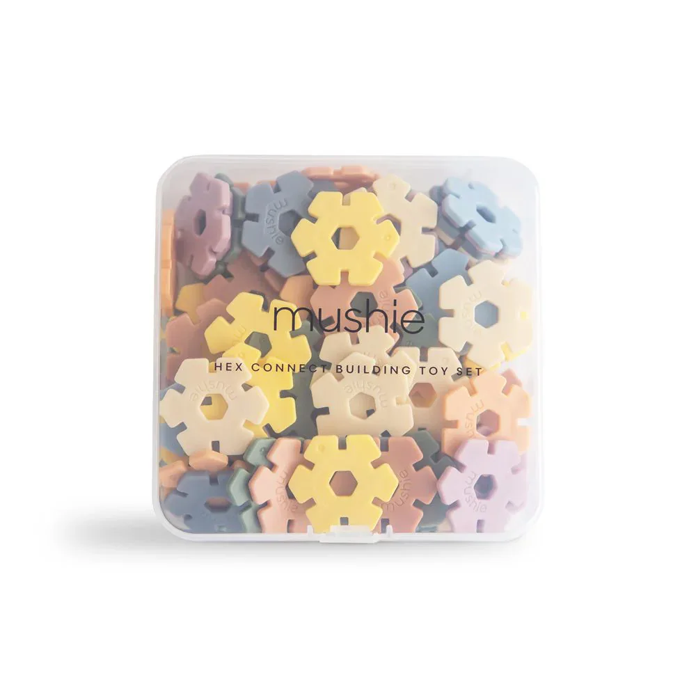 Mushie® HEX Connect Building Toy Set​ - Image 6