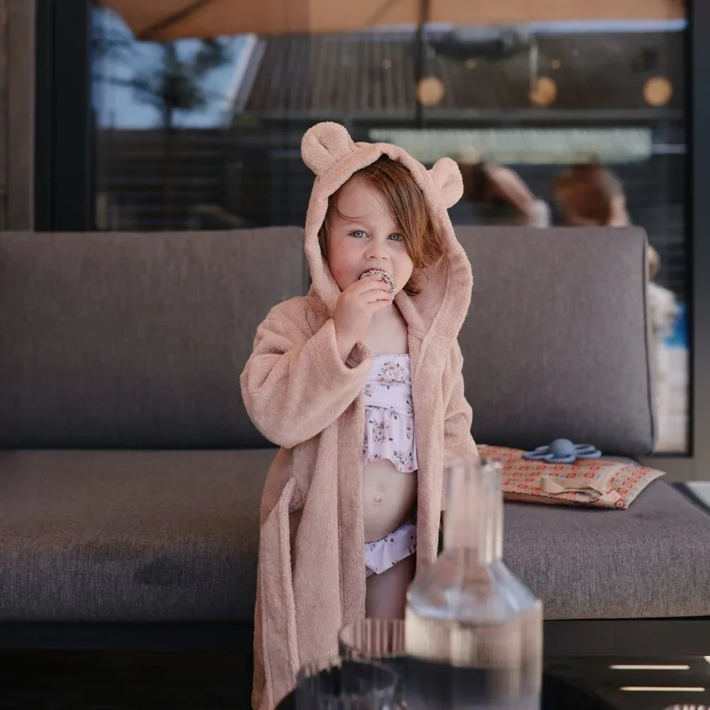 Mushie® Bear Robe Blush - Image 5
