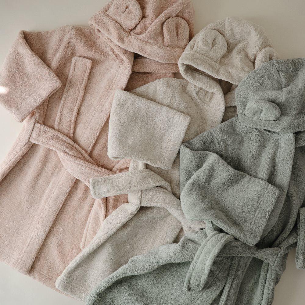 Mushie® Bear Robe Blush - Image 6