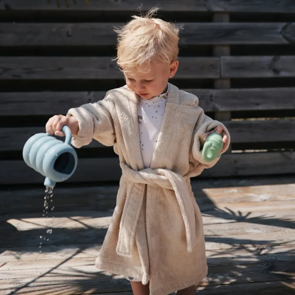 Mushie® Bear Robe Fog - Image 5