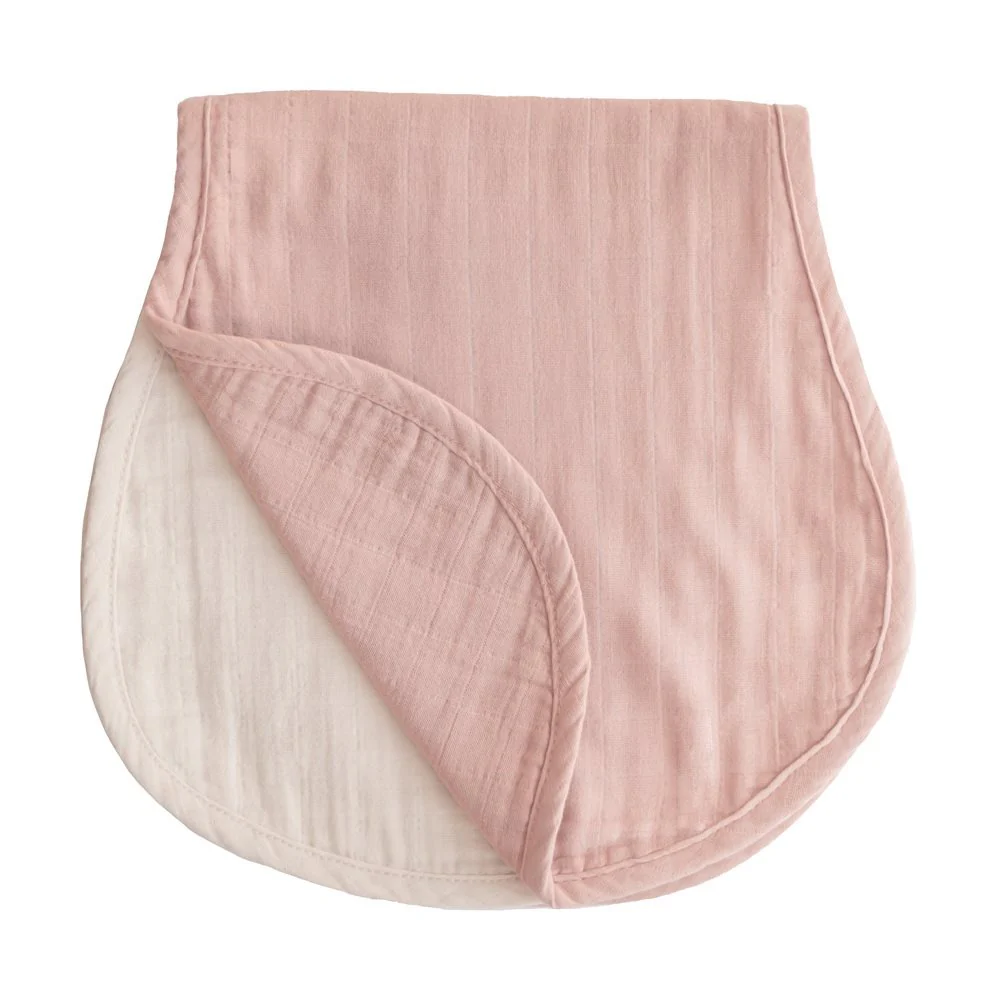 Mushie® Komplet 2 tetra pleničk Blush/Fog - Image 2