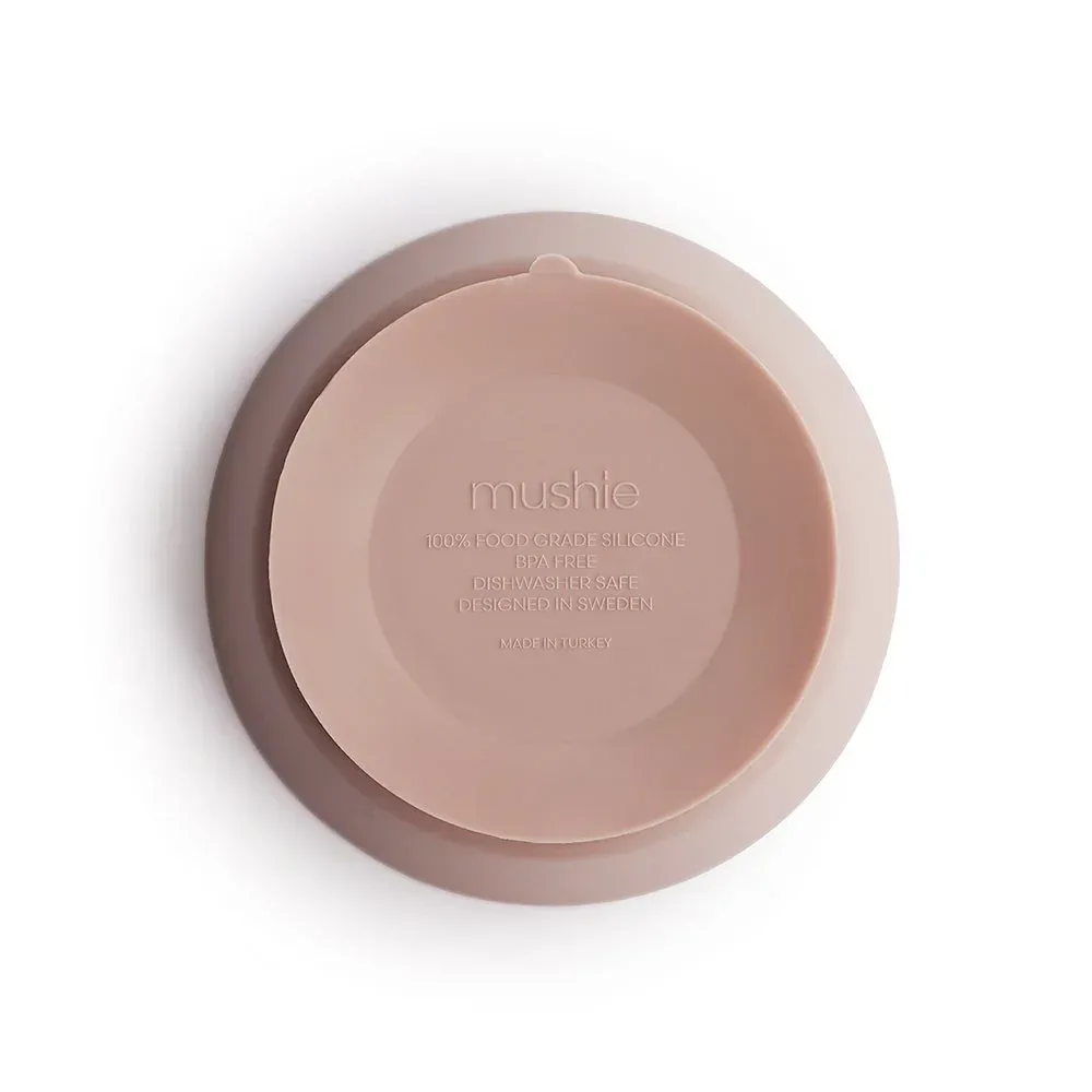Mushie® Silicone Suction Bowl Blush - Image 3