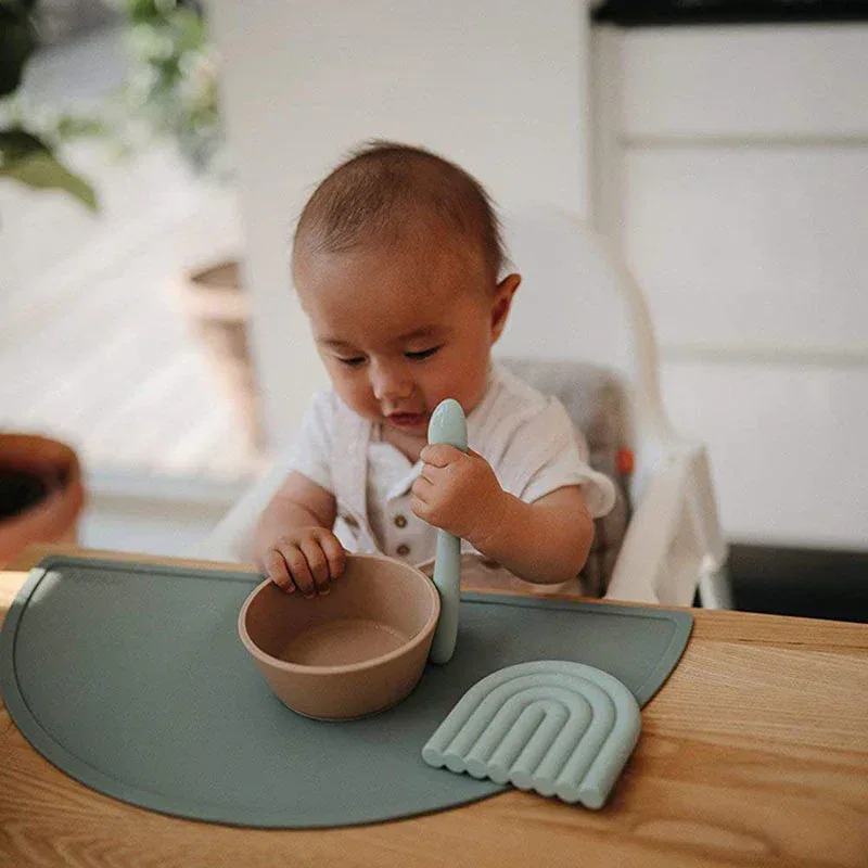 Mushie® Silicone Suction Bowl Blush - Image 5