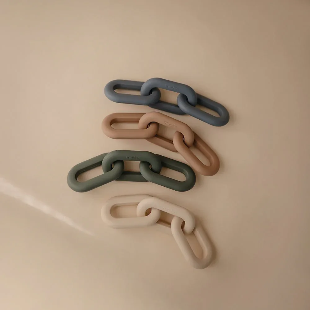 Mushie® Links Teether - Shifting Sand - Image 3