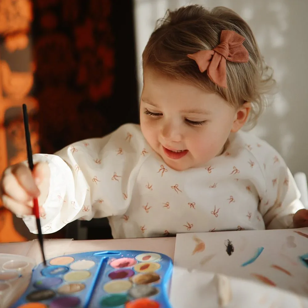 Mushie® Long Sleeved Bib Bows - Image 3