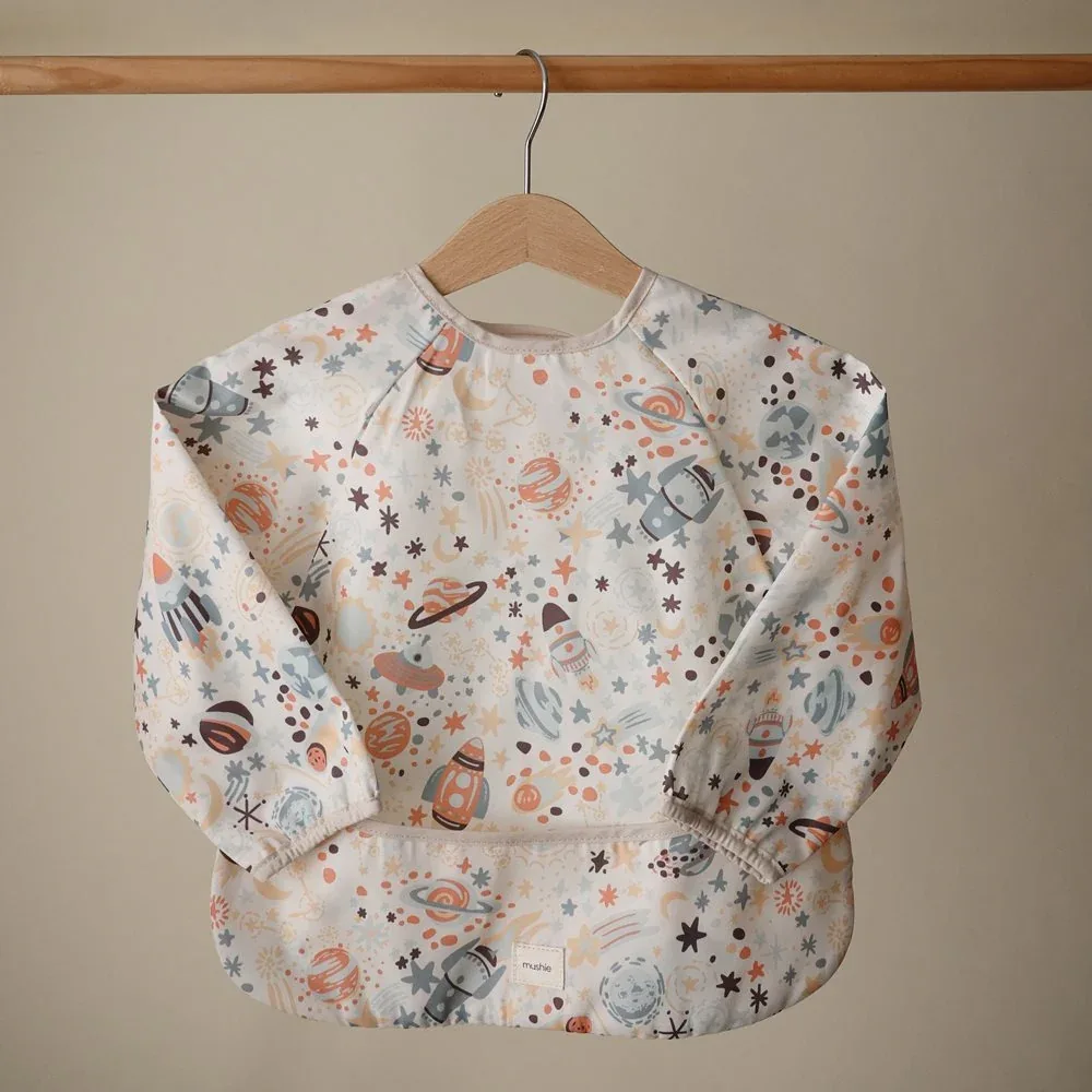 Mushie® Long Sleeved Bib Space - Image 3