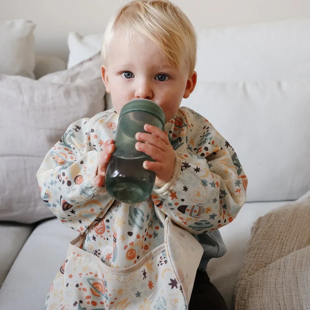 Mushie® Long Sleeved Bib Space - Image 4
