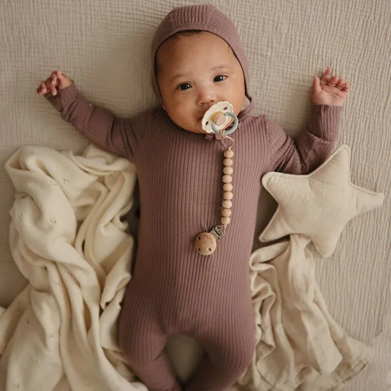 Mushie® Lovey Blanket Star Fog - Image 4