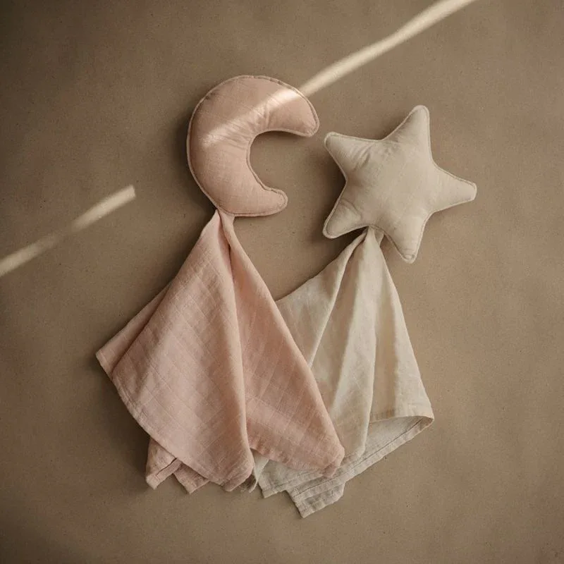 Mushie® Lovey Blanket Star Fog - Image 6