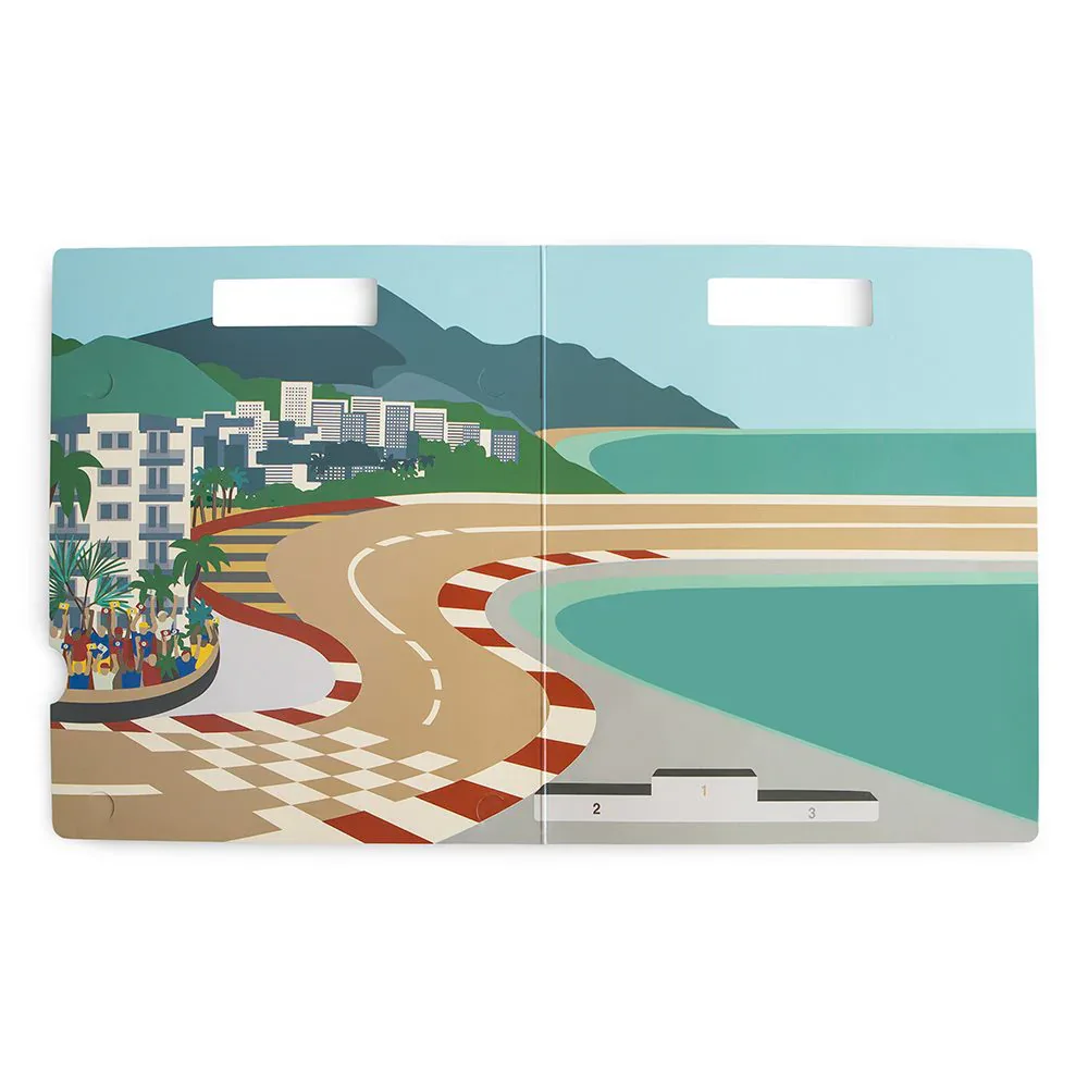 Mushie® Mushie Reusable Sticker Set Race Cars - Image 5