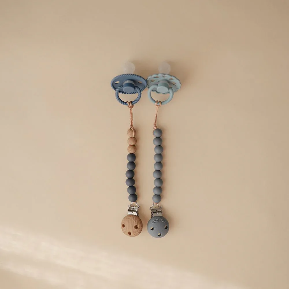 Mushie® Pacifier Clips Hera Tradewinds - Image 2
