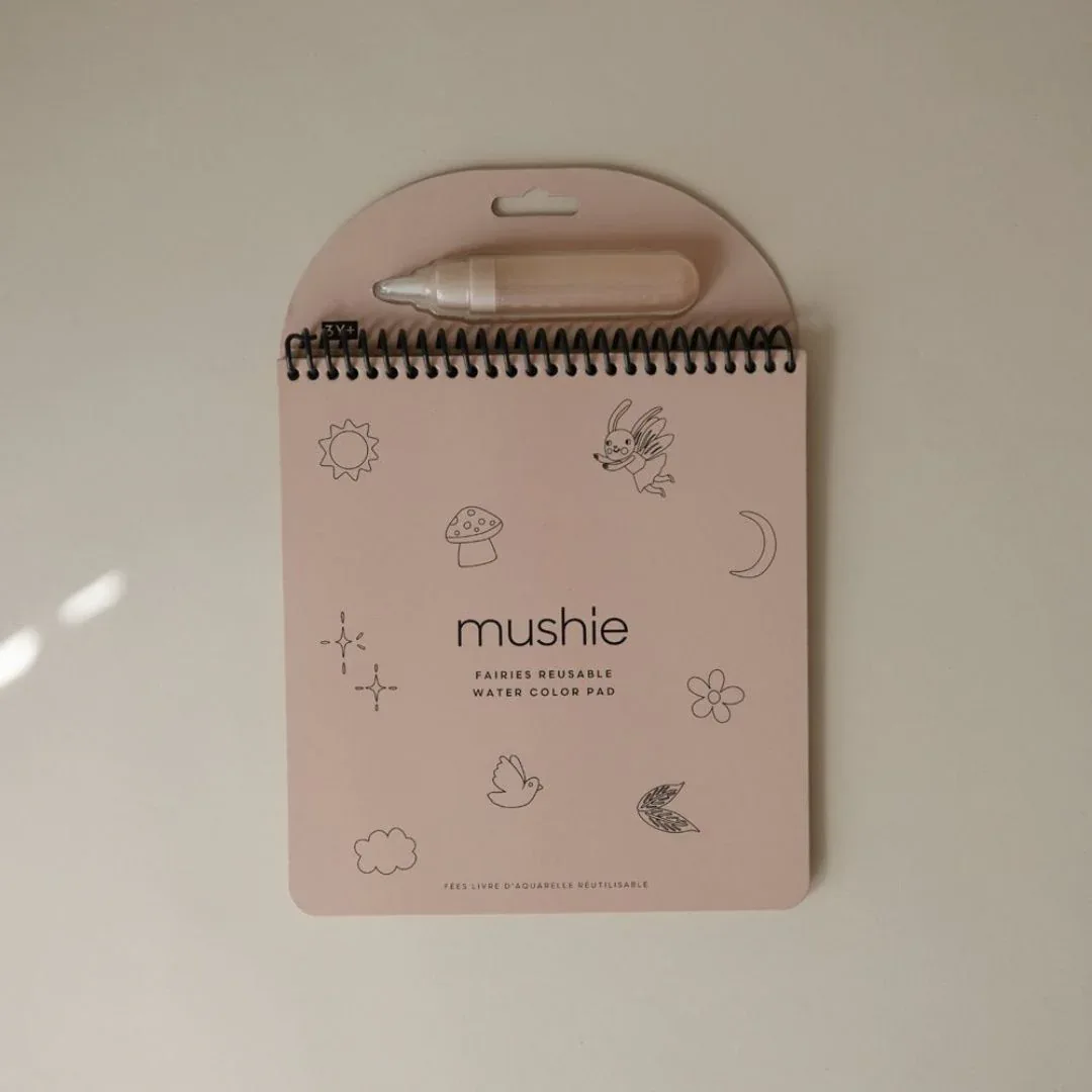 Mushie® Reusable Water Coloring Book Fairies - Image 3