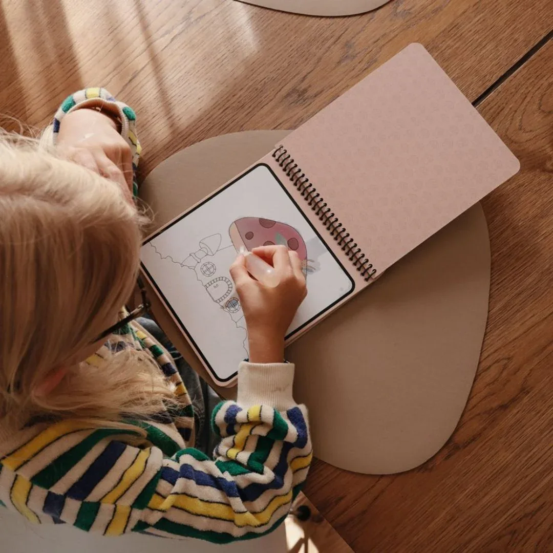 Mushie® Reusable Water Coloring Book Fairies - Image 6
